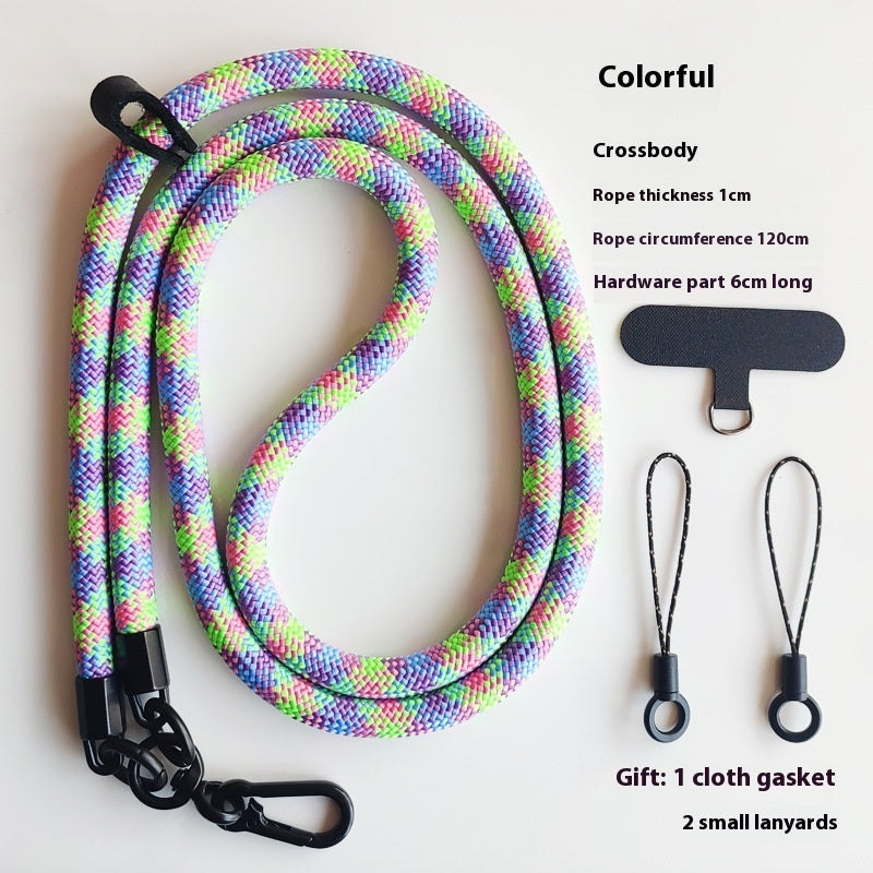 Mobile Phone Lanyard Crossbody Can Back Anti-lost Rope Drop-resistant Sling
