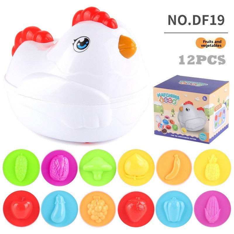 Twistable Simulation Egg Toys for Babies
