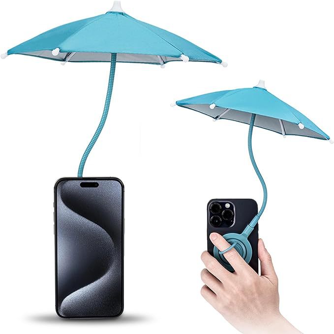 Mini Mobile Phone Anti-glare Motorcycle Umbrella