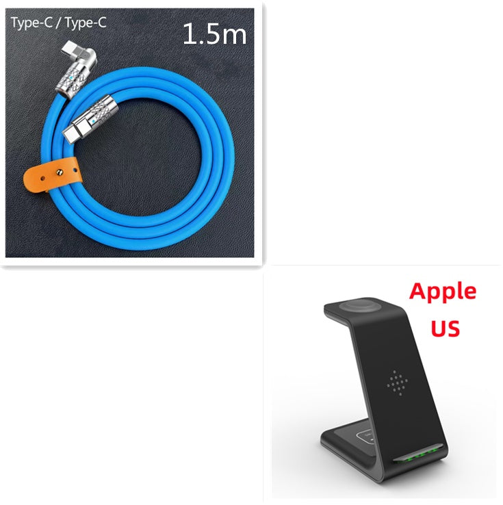 3-in-1 Fast Wireless Charging Station