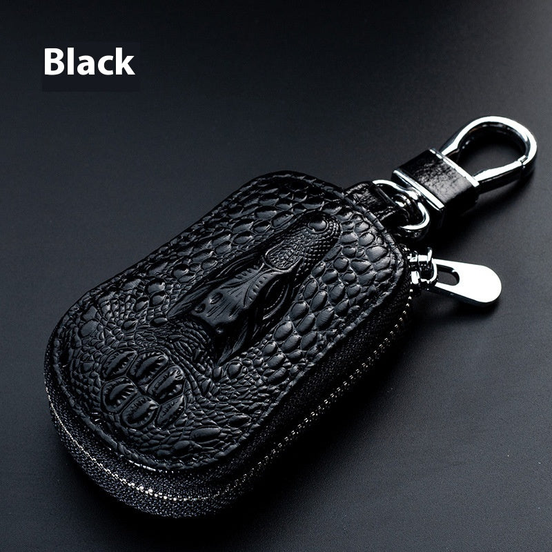 Cowhide Car Key Case Men And Women Genuine Leather Car Key Cover