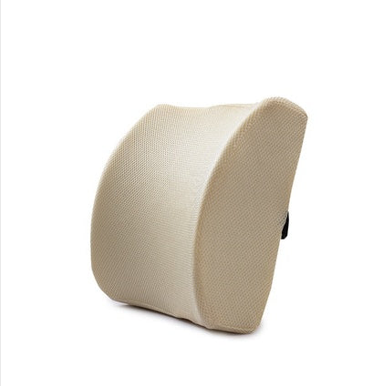 Premium Memory Foam Lumbar Support Cushion for Car & Office