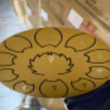Professional Steel Tongue Drum with Hammer and Accessories