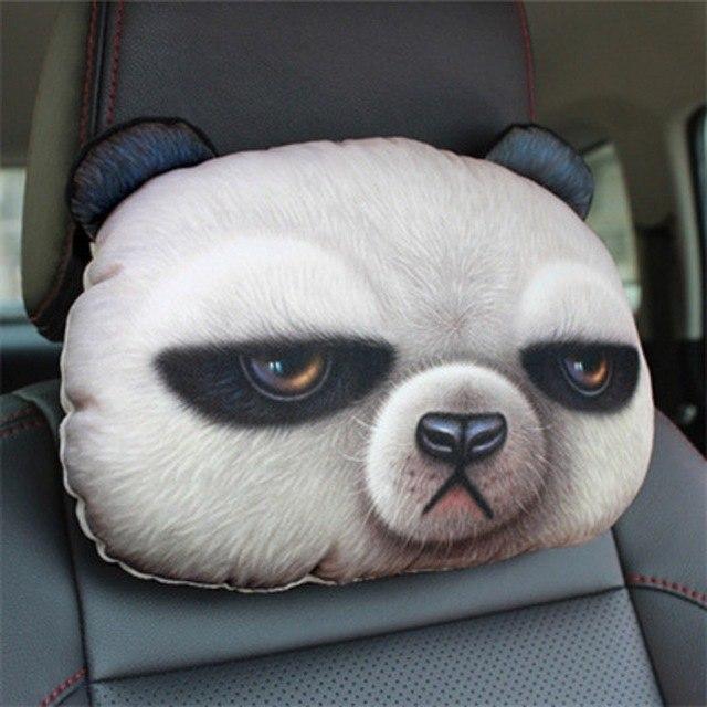 Cat Lovers Car Headrest Pillow