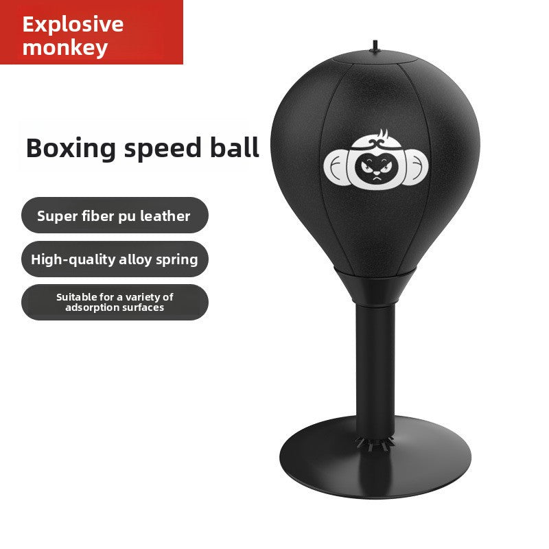 Desktop boxing speed ball