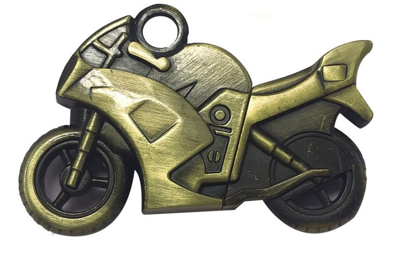 Metal Transport USB 3.0 Flash Drive with Necklace Design