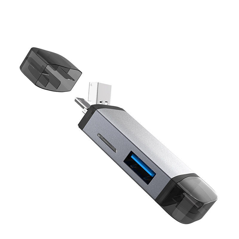 Multi-Function 6-in-1 Card Reader for Computer and Mobile Phone
