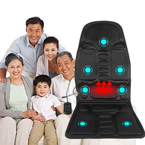 Premium Vibrating Massage Cushion for Car & Home