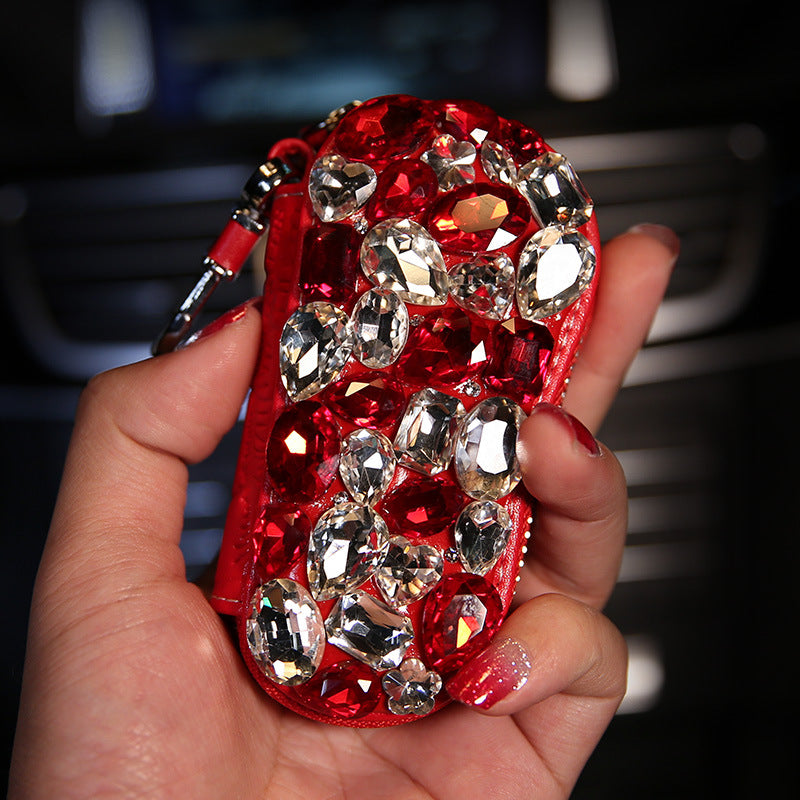 Premium Diamond Car Key Case for GM - Elegant Protection