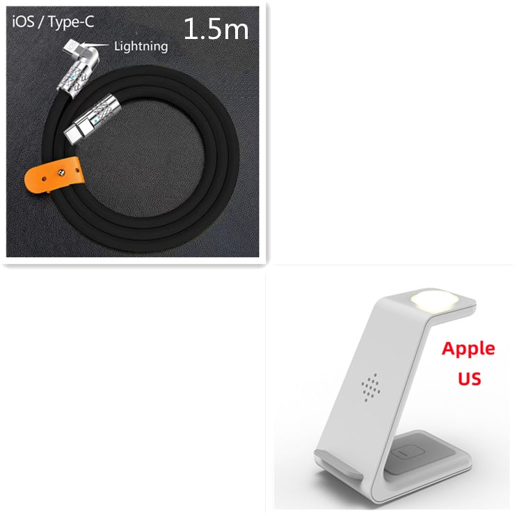 3-in-1 Fast Wireless Charging Station