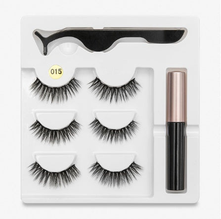 Luxurious Magnetic False Eyelashes - Effortless Beauty