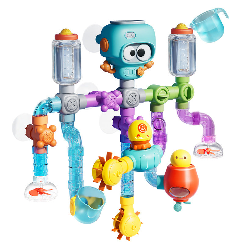 Children's Pull-Out Water Cannon Toy