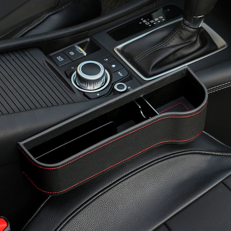 Premium Leather Car Storage Organizer