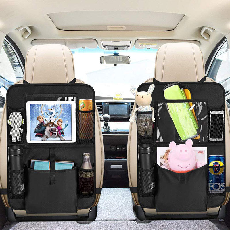 Premium Car Back Seat Organizer for Tablets & Essentials