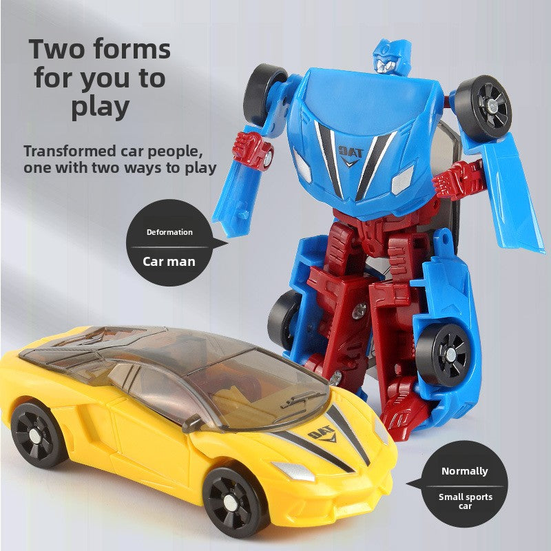 Children's transforming toy car