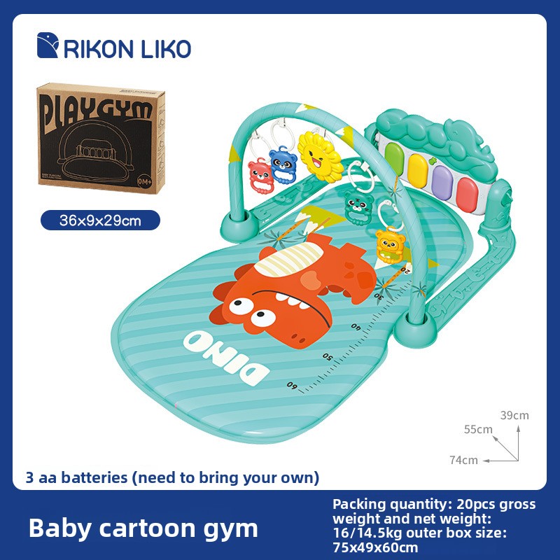 Interactive Crawling Game Mat for Infant Motor Skills and Early Sensory Learning Play