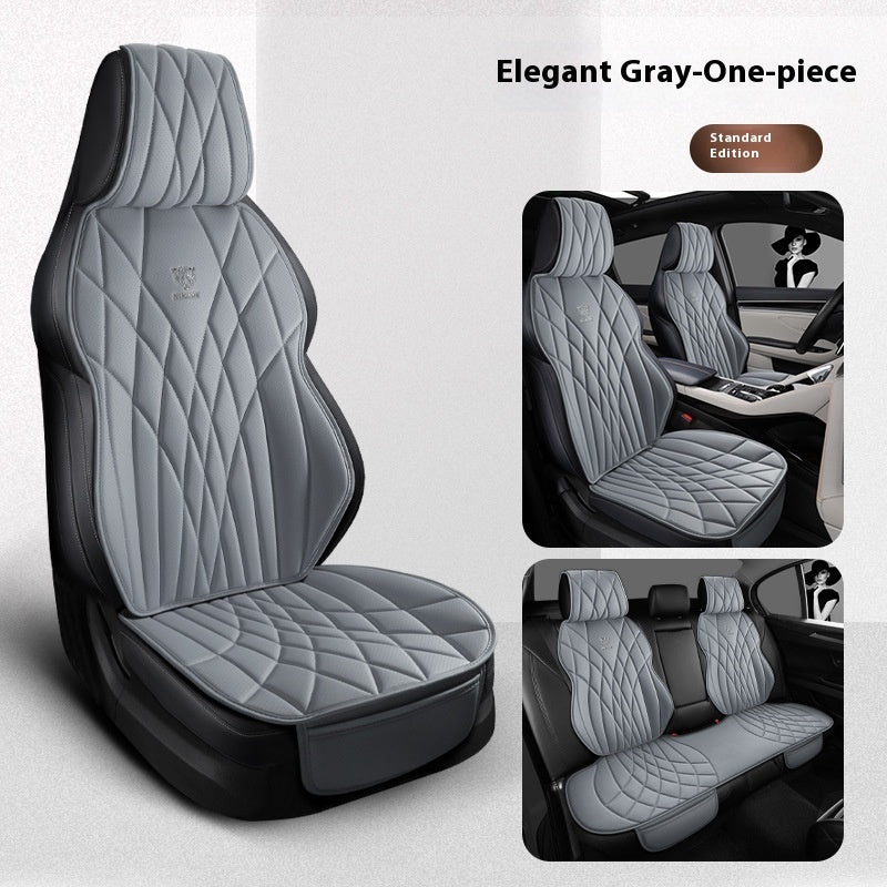 Universal Leatherette Car Seat Covers - Five-Seat Set