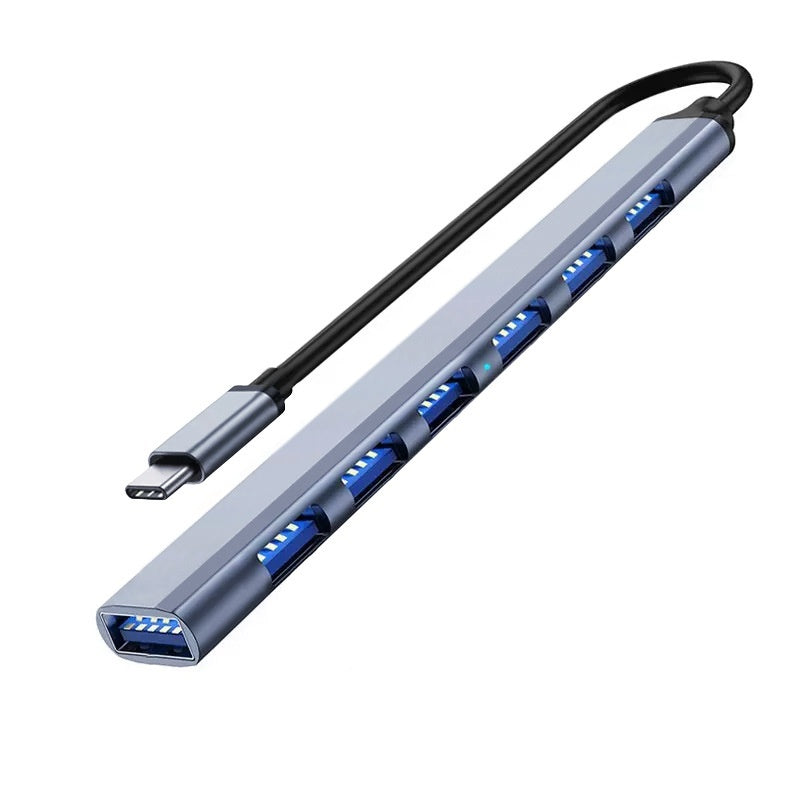 USB-C 7-in-1 Docking Station with 10Gbps Connectivity