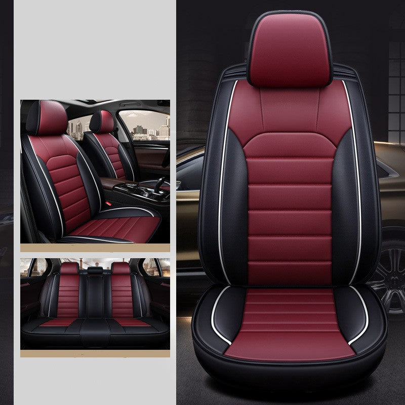 Premium Universal Leather Car Seat Cushion