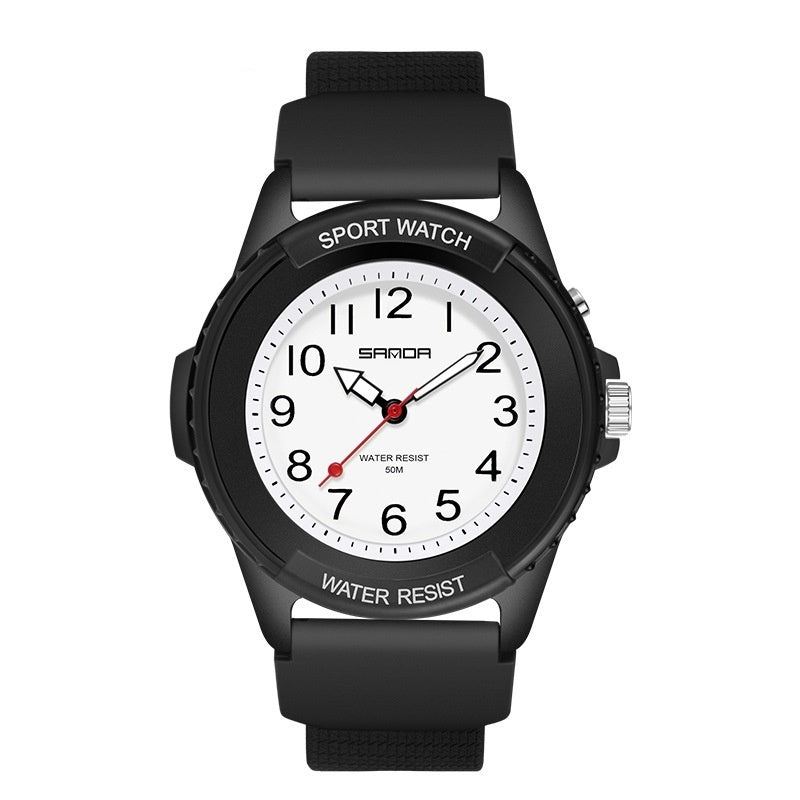 Sleek Sporty Luminous And Waterproof Womens Watch