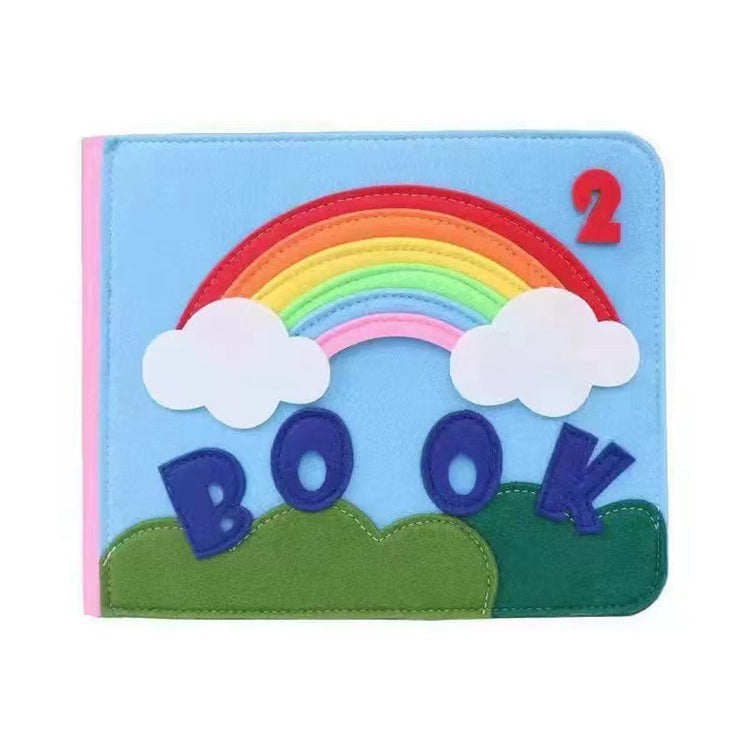 Interactive Felt Educational Cloth Book for Children