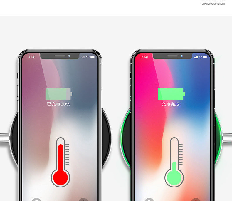 Rapid Wireless Charging Pad for iPhone & Samsung