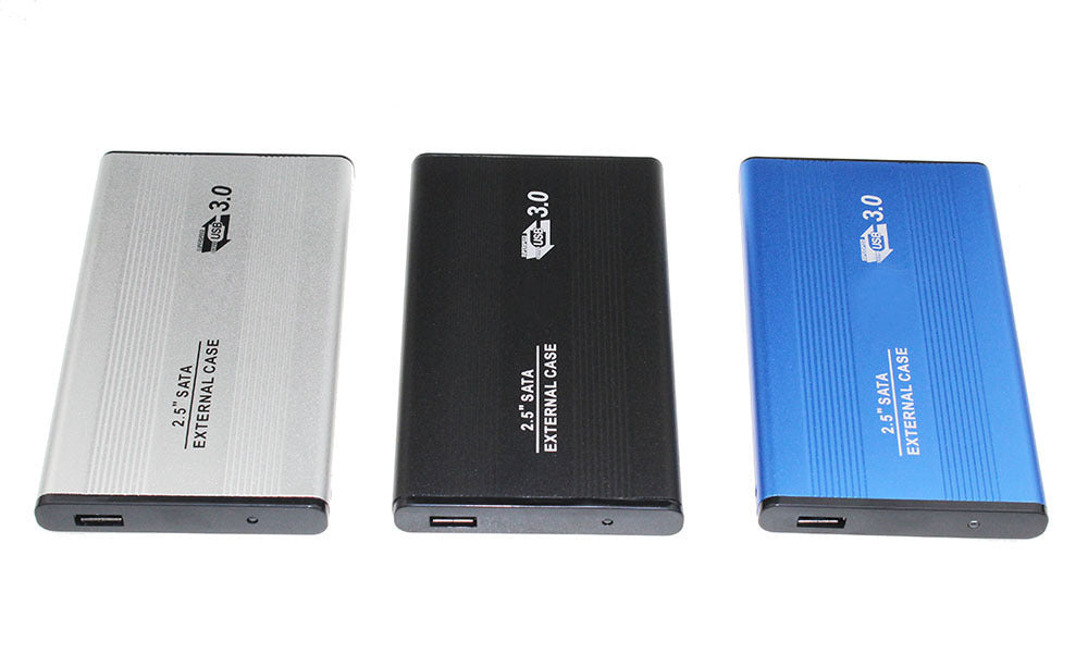 Premium Metal External Hard Drive Enclosure for 2.5" Drives