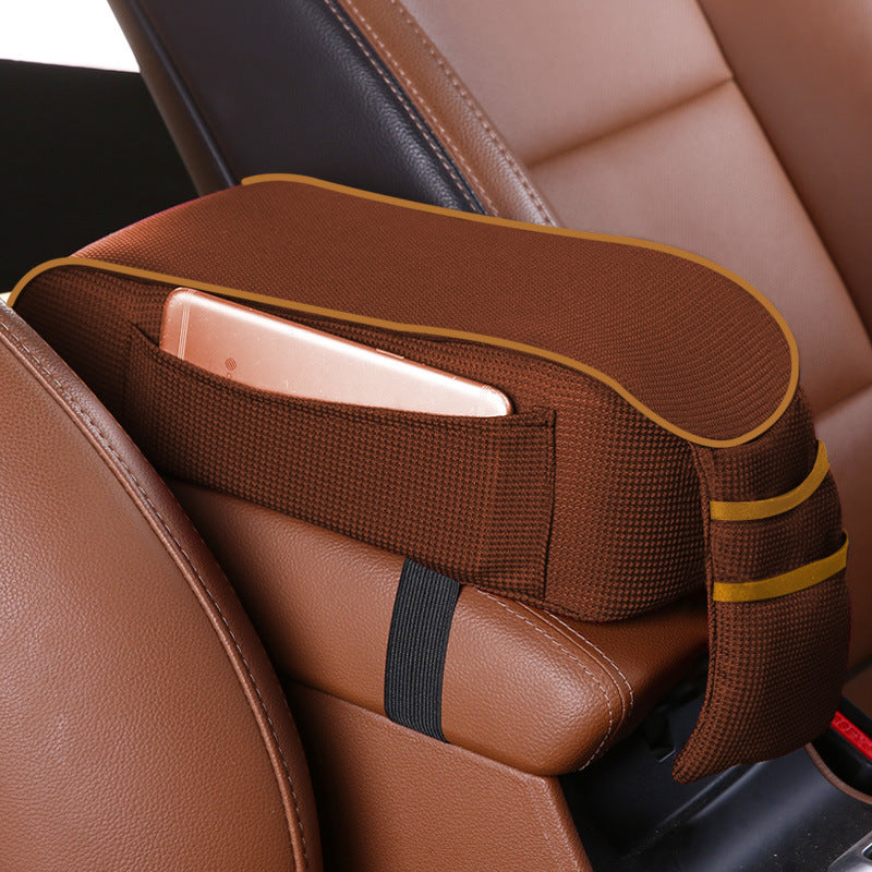 Premium Sports Knit Car Armrest Pad