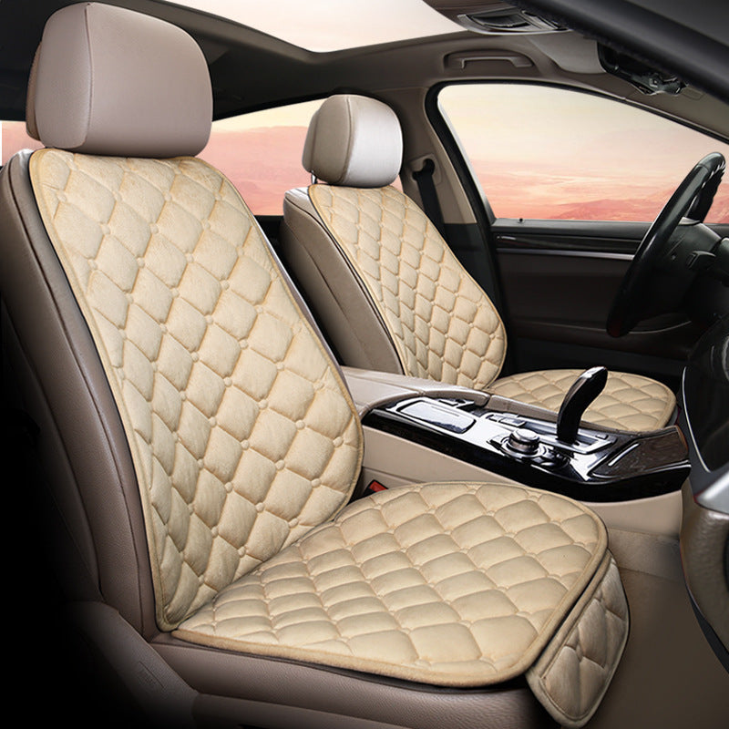 Plush Winter Car Seat Cushion