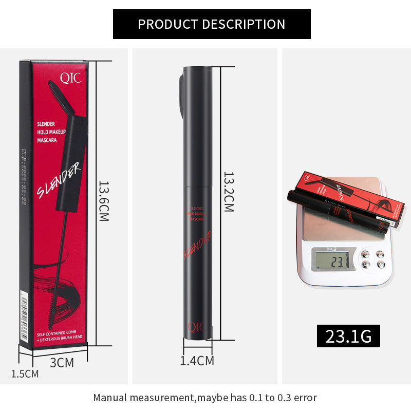 Premium Lengthening & Shaping Mascara - Waterproof & Smudge-Proof