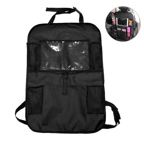 Premium Car Backseat Organizer with iPad Holder