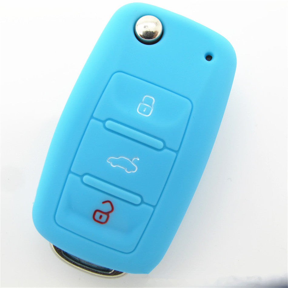 Premium Silicone Car Key Protector Case