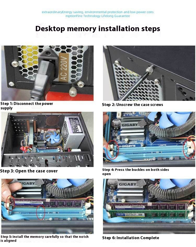 Z040 Desktop 4GB DDR3 1600MHz Memory Module