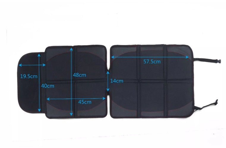 Luxury Oxford & Leather Car Seat Protector