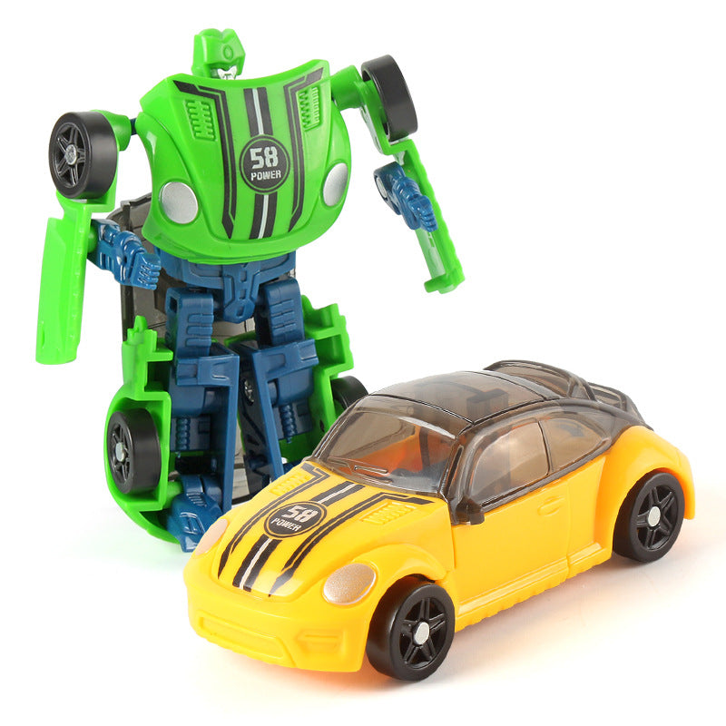 Children's transforming toy car