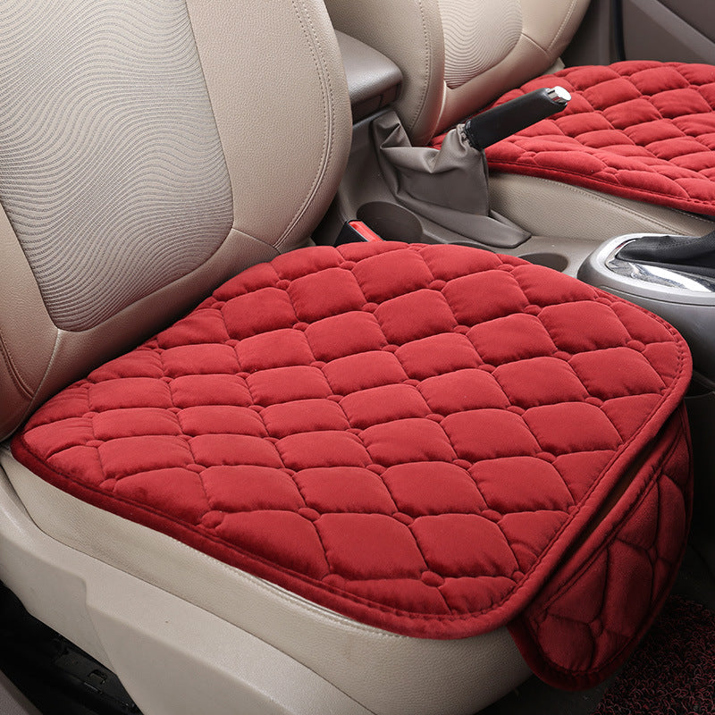 Premium Plush Car Seat Cushion - Winter Warming Pad