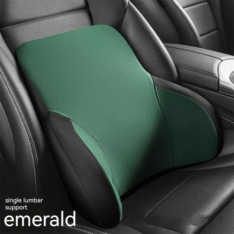 Premium Memory Foam Lumbar Support & Headrest for Automotive