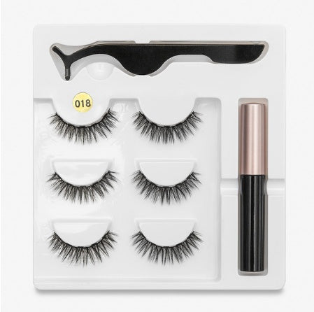 Luxurious Magnetic False Eyelashes - Effortless Beauty