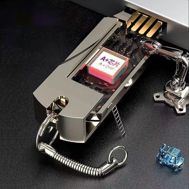 High-Capacity Metal USB Drive
