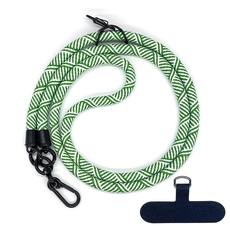 10MM Climbing Rope Mobile Phone Lanyard Gasket Adjustable Crossbody Mobile Phone Strap Camera Strap Rope Anti-lost Neck Rope