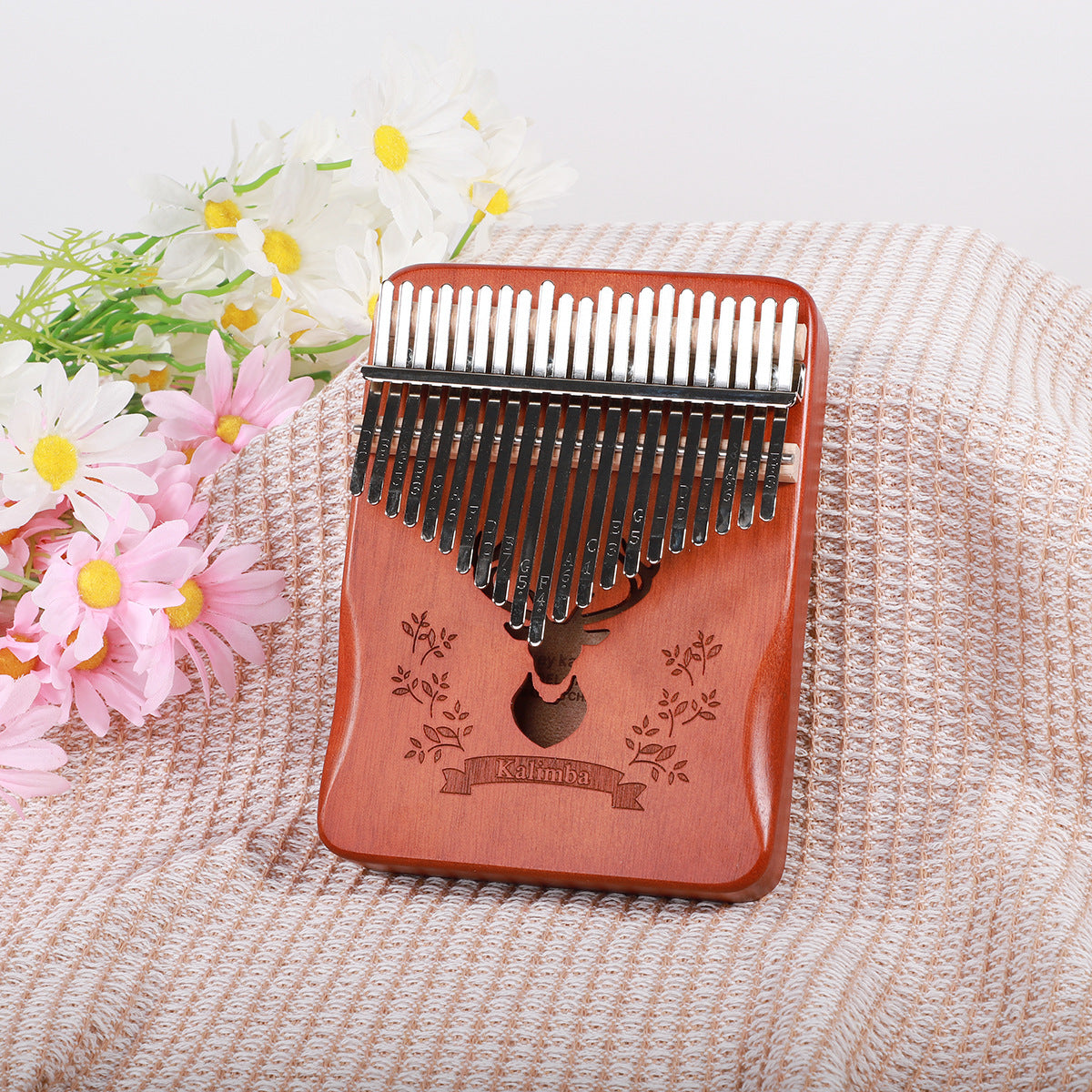 Kalimba Thumb Piano with 21/17 Notes