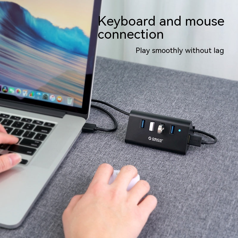 USB Deconcentrator High-speed Bracket Multi-interface External Hub