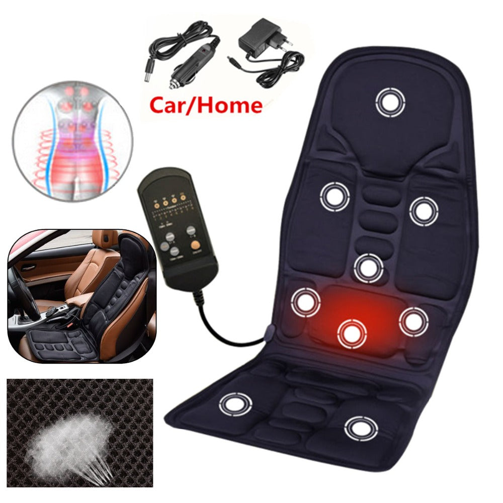 Premium Vibrating Massage Cushion for Car & Home