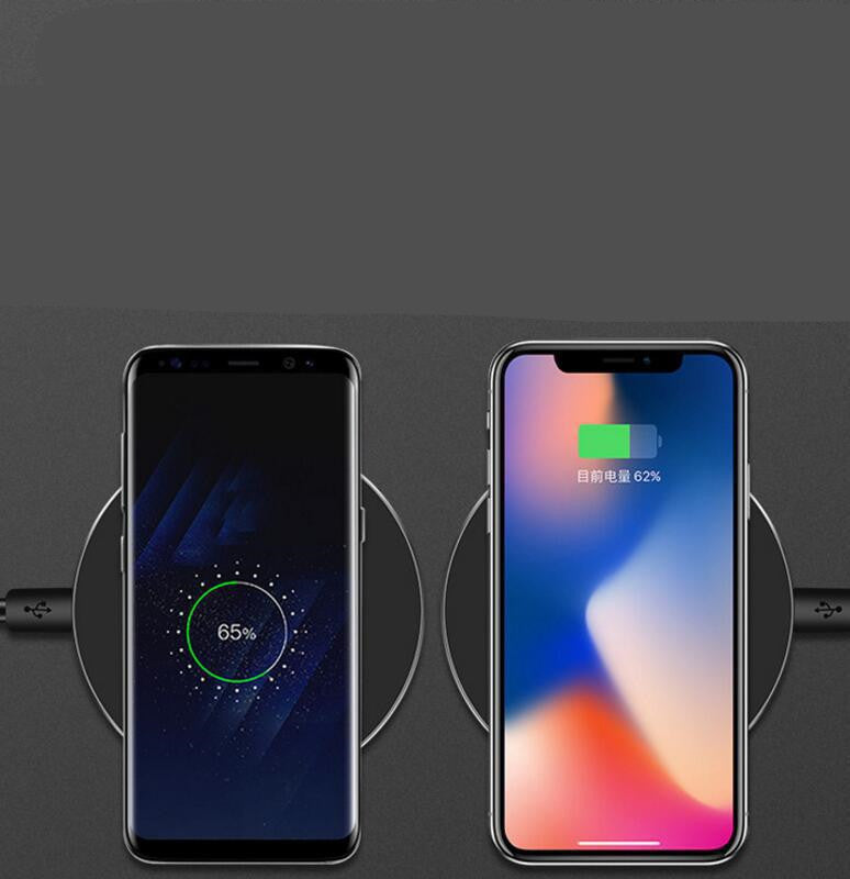 Rapid Wireless Charging Pad for iPhone & Samsung