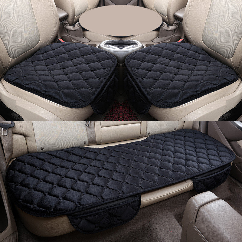 Premium Plush Velvet Car Seat Cushion