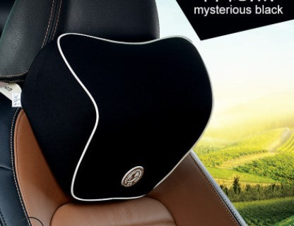 Premium Memory Foam Car Lumbar Support & Headrest Set