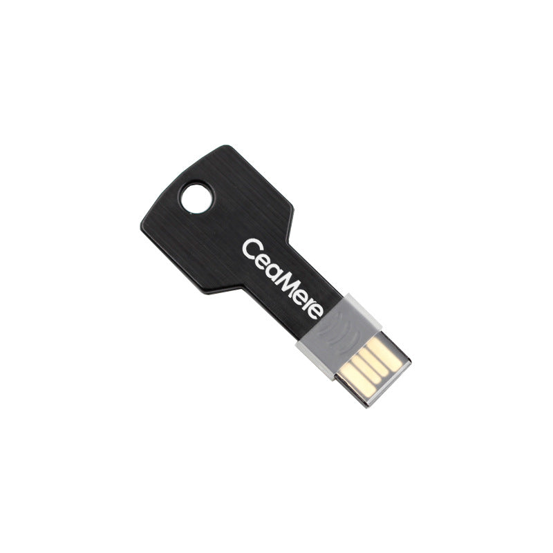 Stylish Metal Key USB Flash Drive for Secure File Storage