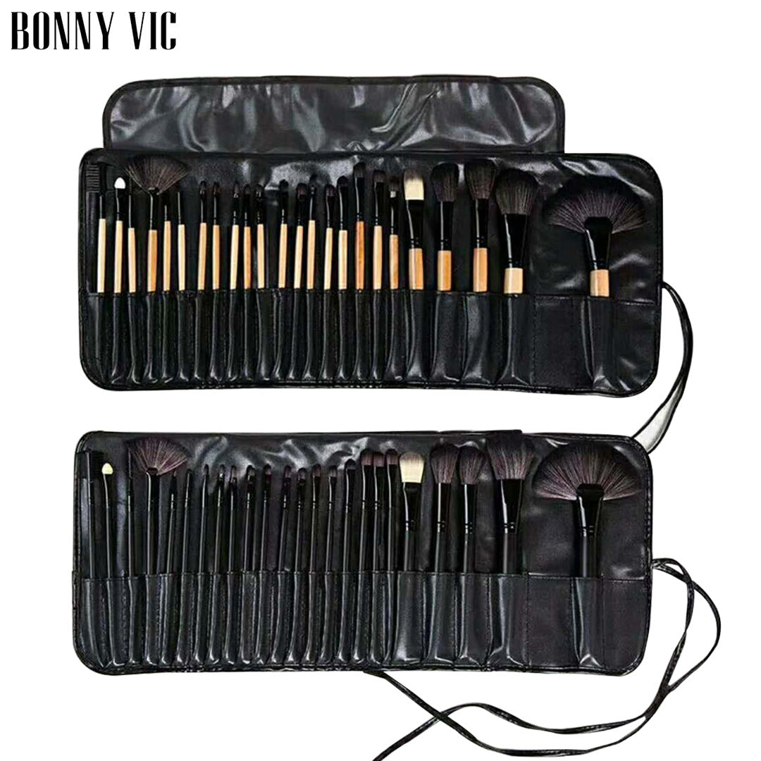 Premium 24-Piece Makeup Brush Collection