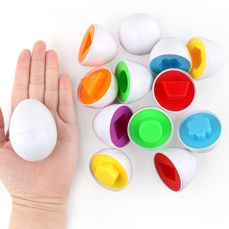 Twistable Simulation Egg Toys for Babies