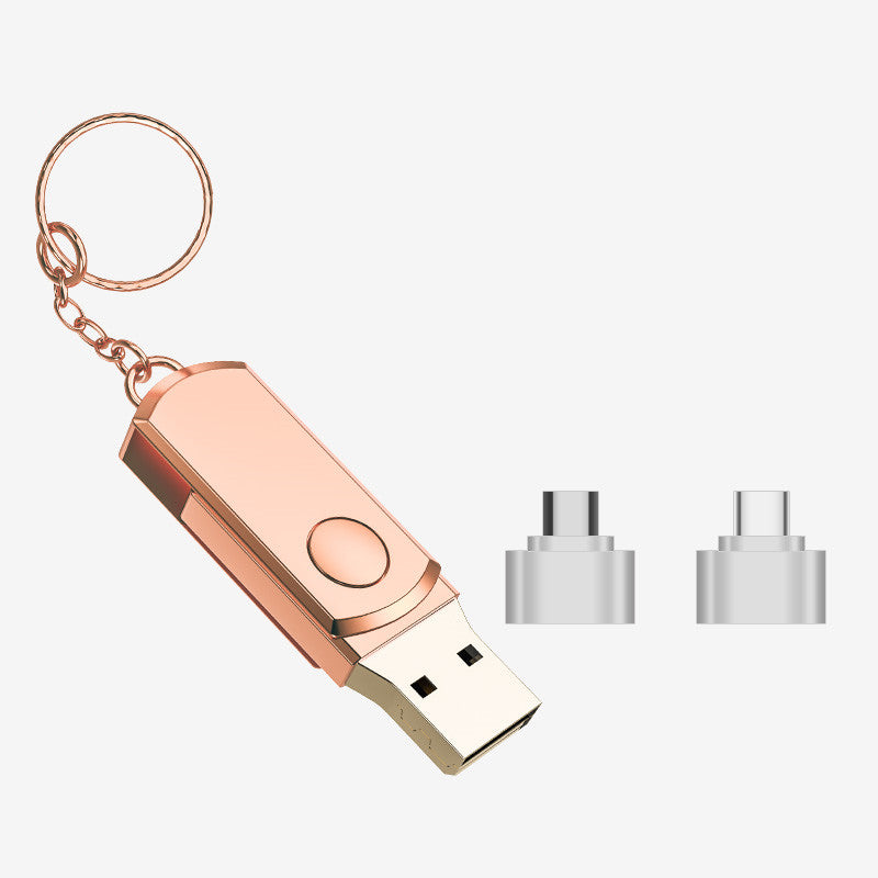 Ultra-Large Capacity Metal USB Flash Drive (OTG Compatible)